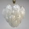 Murano Crystal Leaf Lamp, 1970s 1