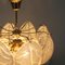 Murano Crystal Leaf Lamp, 1970s 2