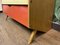 Mid-Century German Red, Yellow and Black Formica Shoe Cabinet, 1950s 11