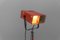 Space Age Orange Double-Headed Flash Lamp, 1960s 11