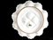 Large French Floral Oyster Platter from Moustiers Martres Tolosane, 1950s, Image 10