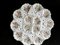 Large French Floral Oyster Platter from Moustiers Martres Tolosane, 1950s 1