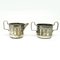 Art Deco German Sugar Bowl and Milk Jug, 1920s, Set of 2 1