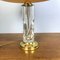 Lampade da tavolo vintage in ottone placcato in oro e cristallo di Nachtmann Leuchten, Germania, inizio XXI secolo, set di 2, Immagine 5
