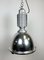 Lámpara colgante industrial con cubierta de vidrio de Charles Keller para Zumtobel, años 90, Imagen 6