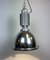 Lámpara colgante industrial con cubierta de vidrio de Charles Keller para Zumtobel, años 90, Imagen 11
