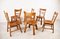 Brutalist Dining Chairs, 1960s, Set of 6, Image 9