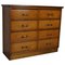 Mid-20th Century Dutch Industrial Beech Apothecary Cabinet 1
