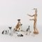 Figurines de Chien en Porcelaine, Set de 5 2