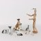 Porcelain Dog Figures, Set of 5 2