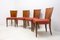 Art Deco H-214 Dining Chairs by Jindrich Halabala for ÚP Závody, 1950s, Set of 4 8
