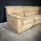 Corner Sofa and Ottoman in Natural Sand Leather from Rolf Benz, Set of 2 4