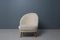 Skandinavischer Moderner Sessel aus weißem Schaffell von Arne Norell 8