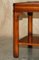 Vintage Georgian English Style Hardwood Side Tables, Set of 2, Image 8