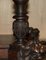 Antique Victorian Gothic Revival Hand-Carved Centre Table, 1860, Image 12