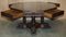 Antique Victorian Gothic Revival Hand-Carved Centre Table, 1860, Image 18