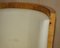 Vintage Art Deco Burr Walnut Tub Chairs in Cream Leather, Set of 2, Image 7