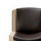 Chair 300 in Wood and Sørensen Leather by Joe Colombo, Set of 4, Image 6