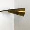 Modernist Brass and Metal Sconces in the Style of Stilnovo, 1950s, Set of 2 9