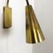 Modernist Brass and Metal Sconces in the Style of Stilnovo, 1950s, Set of 2 14