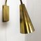 Modernist Brass and Metal Sconces in the Style of Stilnovo, 1950s, Set of 2, Image 14
