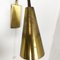 Modernist Brass and Metal Sconces in the Style of Stilnovo, 1950s, Set of 2 13