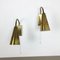 Modernist Brass and Metal Sconces in the Style of Stilnovo, 1950s, Set of 2, Image 6
