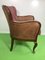 Chippendale Style Armchair with Viennese Wickerwork, 1950s 4