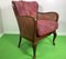 Chippendale Style Armchair with Viennese Wickerwork, 1950s 1