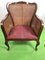 Chippendale Style Armchair with Viennese Wickerwork, 1950s, Image 7