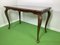 Chippendale Coffee Table in Wicker with Glass Top, 1940, Image 2