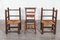 Large French Oak Bobbin Chairs, 1870, Set of 2 2
