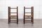 Large French Oak Bobbin Chairs, 1870, Set of 2 8