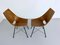 Italian Dining Room Chairs in Bended Wood and Metal by Carlo Ratti, 1950s, Set of 6 10