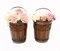 Pots de Fleurs Gothiques en Acajou, Irlande, Set de 2 2