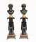 Jupiter and Juno Busts on Bronze Stands, 1820s, Set of 2 1