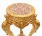 Rococo Italian Gilt Pedestal Tables, Set of 2 5