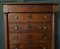 Weekly Empire Period in Walnut Half Columns Seven Drawers, Image 2
