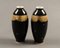 Limoges Porcelain Vases with Double Gilding by Marcel Chaufriasse, Set of 2, Image 4