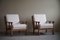 Danish Modern Lounge Chairs in Oak and Bouclé by Henning Kjærnulf, 1960s, Set of 2 15