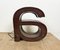 Vintage Illuminated Letter A, 1970s 8