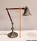 Adjustable Arm Table Lamp in Metal and Wood, 1920s 26