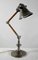 Lampada da tavolo con braccio regolabile in metallo e legno, anni '20, Immagine 11