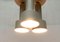 Lámpara de techo alemana Mid-Century minimalista de Beisl, años 60, Imagen 15