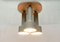 Lámpara de techo alemana Mid-Century minimalista de Beisl, años 60, Imagen 5