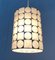 Mid-Century German Cocoon Pendant Lamp by Friedel Wauer for Goldkant Leuchten, 1960s 3