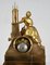 Reloj de péndulo decorativo Napoleón III de bronce dorado, siglo XIX, Imagen 22