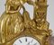 Reloj de péndulo decorativo Napoleón III de bronce dorado, siglo XIX, Imagen 10