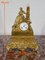 Reloj de péndulo decorativo Napoleón III de bronce dorado, siglo XIX, Imagen 24