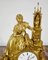 Dekorative Napoleon III Pendeluhr aus vergoldeter Bronze, 19. Jh 6
